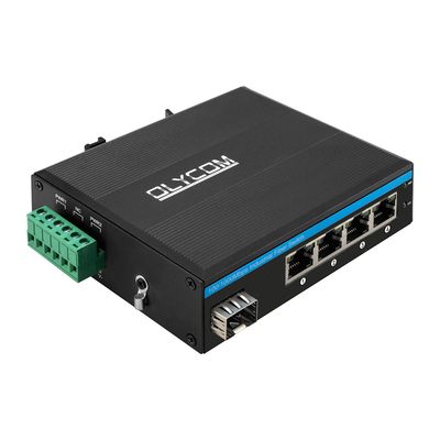 5 βιομηχανικός βαθμός ράγα Gigabit λιμένων διακοπτών DIN Unmanaged Ethernet
