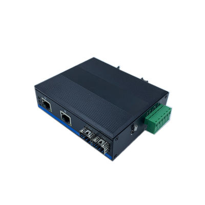 Η ράγα DIN τοποθετεί το βιομηχανικό Unmanaged διακόπτη Gigabit σημείου εισόδου DC52V για τη κάμερα IP