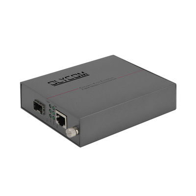 5V1A μετατροπέας SFP μέσων Ethernet οπτικών ινών ΣΥΝΕΧΟΥΣ εισαγωγής σε Rj45 αυτόματο MDI