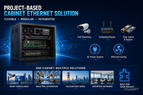 τελευταία εταιρεία περί A Project-Based Cabinet Ethernet Solution
