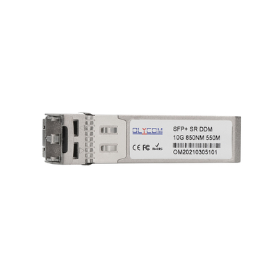 10G Cisco SFP+ Πληροφορευτής πολυμέθοδος LC 850nm 300m DDM 10GBase-SR