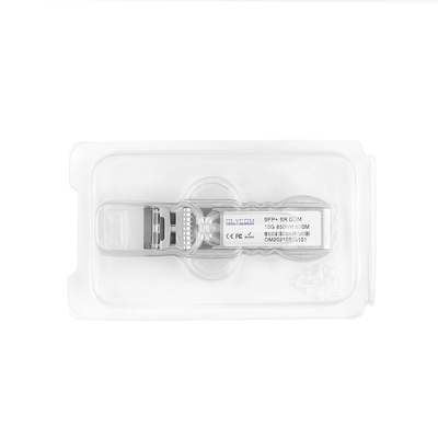 10G Cisco SFP+ Πληροφορευτής πολυμέθοδος LC 850nm 300m DDM 10GBase-SR