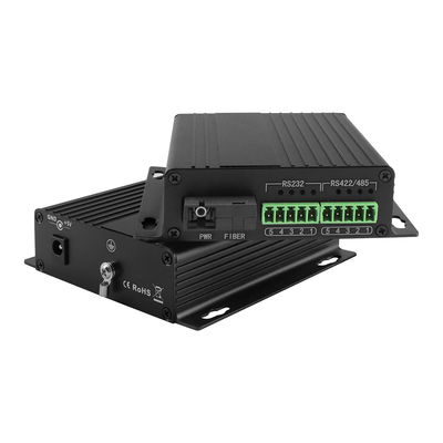 Serial Fiber Media Converter RS485 RS422 RS232 SC 20 χλμ.