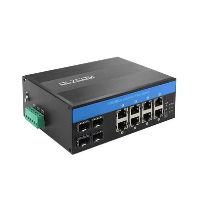 OLYCOM PoE Network Switch 8 Port 240W Προϋπολογισμός Βιομηχανικό Gigabit Ethernet CE FCC
