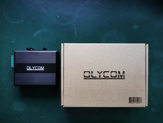 Gigabit Ethernet Mini Fiber Switch Gigabit Δίκτυο SC Οπτική 20KM Μη διαχειριζόμενο τοίχωμα