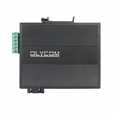 Gigabit Ethernet Mini Fiber Switch Gigabit Δίκτυο SC Οπτική 20KM Μη διαχειριζόμενο τοίχωμα