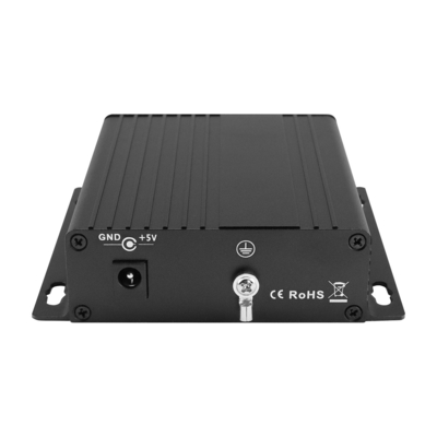 RS232 Serial Fiber Optic Modem 40KM Διπλή ίνα SC Port Συμπληρωμένο μέγεθος