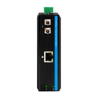 Βιομηχανικός PoE Media Converter 15.4W/30W Power 100/1000M Gigabit Ethernet SFP Unmanaged