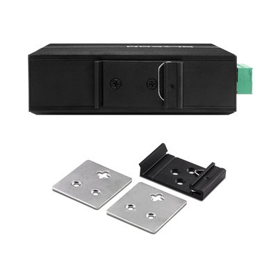 Βιομηχανικός μη διαχειριζόμενος διακόπτης Ethernet 6 θύρων 100M/1000M Αυτοαισθητοποίηση SFP Fiber DC24V DC