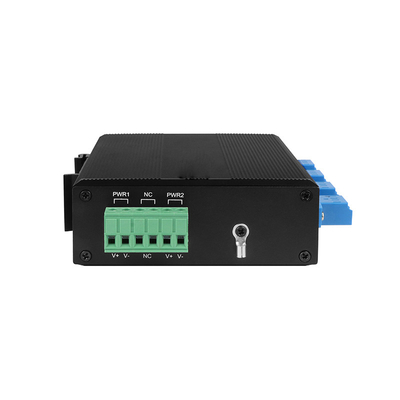 Πολυτρόπος 8 Port LC Port Fiber Bypass Switch για οπτική προστασία DIN35