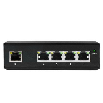 5 θύρες RJ45 Gigabit Unmanaged Industrial Ethernet Switch με IP40 E-Mark και ρύθμιση Din-Rail