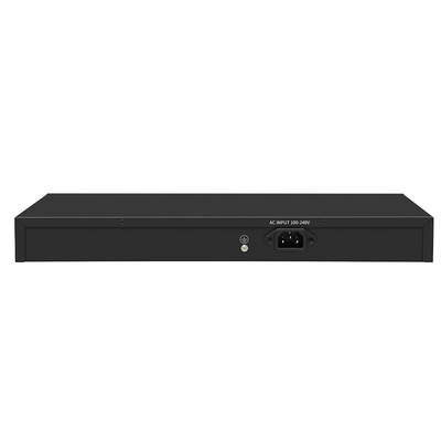 16 θύρες Gigabit Poe Switch 300W Προϋπολογισμός μη διαχειριζόμενο VLAN 250-μέτρων απόσταση SFP Fiber