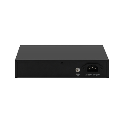 8 θύρες POE Gigabit Fiber Switch POE Watchdog με 4 θύρες SFP/RJ45 Uplink 120W