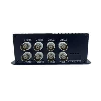 8ch Port 1080p AHD CVI TVI Fiber Optical HD Video Converter με 20χλμ μετάδοση BNC Extender