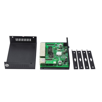 4 θύρες Gigabit POE Extender Commercial Grade 60W PD Uplink Για κάμερες PoE IP