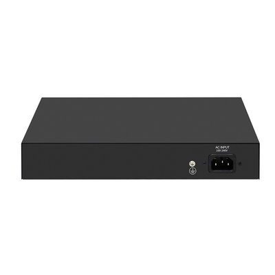 8 Port PoE Vlan Διαχειριζόμενος Gigabit Fiber Switch Realtek Chip 120W Προϋπολογισμός AC εισροή