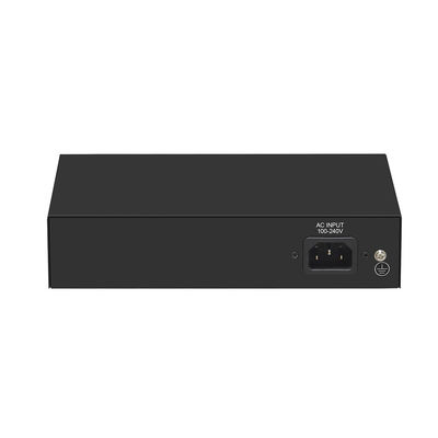 6 θυρών Gigabit PoE Switch 250 μέτρα επέκταση VLAN 60W Power Budget 220V Είσοδος