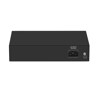 8 θύρες CCTV POE Switch Fast Ethernet με 2 Gigabit Copper Uplink PoE Af/At 120W Προϋπολογισμός
