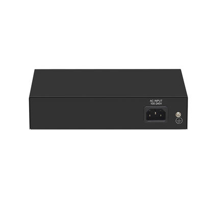8 Port PoE Switch 10/100M Fast Ethernet VLAN 250-μέτρων PoE απόσταση AC εισροή μη διαχειριζόμενη