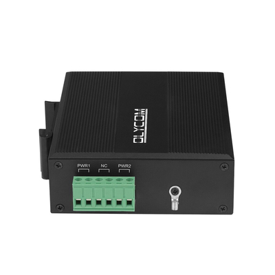 Gigabit Industrial 5 Port Network Switch E-Mark Πιστοποιημένο 4 Port PoE μη διαχειριζόμενο