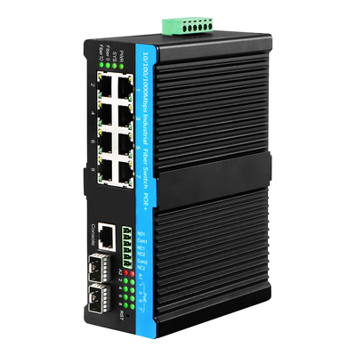 8 θύρες Ultra PoE VLAN Διαχειριζόμενος διακόπτης Gigabit Ethernet 802.3bt Συμμορφούμενος 720W Budget