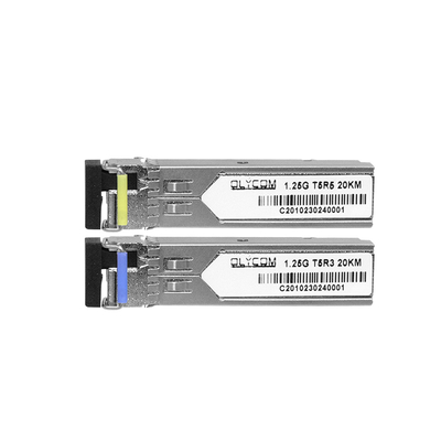 Cisco SFP Module πομποδέκτη 1.25G BIDI WDM ΜΟΝΑΔΙΚΗ ΛΕΙΤΟΥΡΓΙΑ 20km 1310Nm 1550Nm DDM