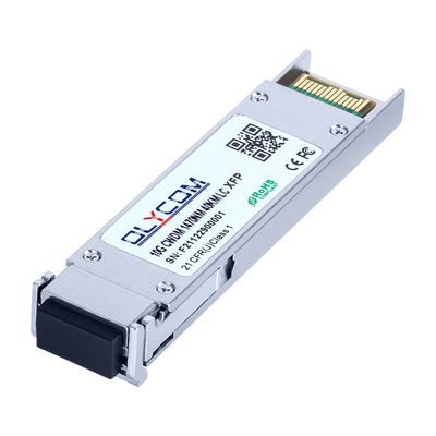 10G XFP CWDM Δορυφορικός δέκτης οπτικών ινών 40KM 1450~1610nm Duplex LC Port 3.3V