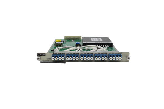 CWDM/DWDM Αναδιαμορφώσιμο OADM Οπτική κάρτα πολλαπλασιασμού πρόσθεσης και πτώσης WDM σύστημα