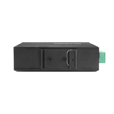Μετακόμιση βιομηχανικού δικτύου Gigabit 100/1000M Fiber Ethernet Unmanaged Din Rail DC24V