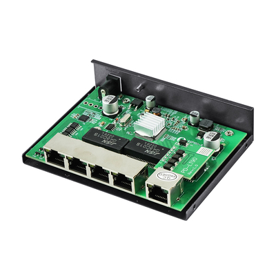 Olycom 4 Port Gigabit PoE Extender Με 4 Port PoE Switch 60W Προϋπολογισμός 100 μέτρα απόσταση