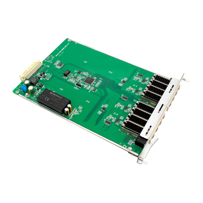 DWDM/CWDM μετάδοση 8*Sfp+ 10G OTU Transponder Card ζώνη C 50GHz 96 κύματα