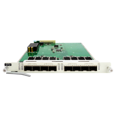 DWDM/CWDM μετάδοση 8*Sfp+ 10G OTU Transponder Card ζώνη C 50GHz 96 κύματα