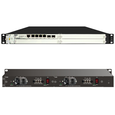 DWDM 1U Σύστημα υπόστεγου για 4 κάρτες υπηρεσίας NMS AWG OLP EDFA Hot-Swappable