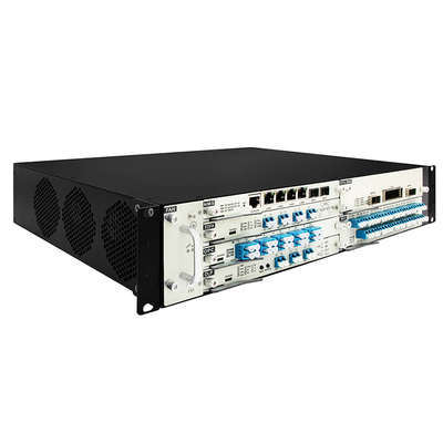 2U DWDM Rack Οπτικό Σύστημα Μεταφοράς 8 Slots για πλήρεις κάρτες υπηρεσίας σειράς OM3800