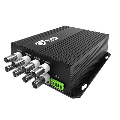 RS422 Δεδομένα AHD/HD Βίντεο Ψηφιακός Οπτικός Μετατροπέας Για PTZ Κάμερα 1080P DC12V CE