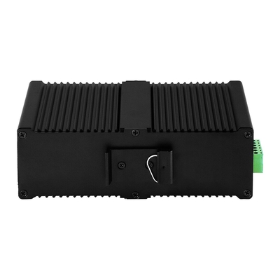10/100/1000Mbps Διαχειριζόμενος βιομηχανικός POE Fiber Switch 2 Fiber 10 RJ45 Gigabit Network Switch