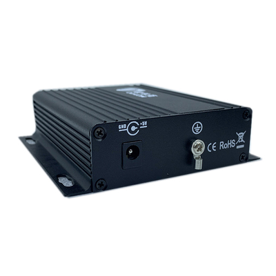 2 θύρες CCTV Analog Video Fiber Optic Converter 720P DC5V FC/SC/ST σύνδεσμος