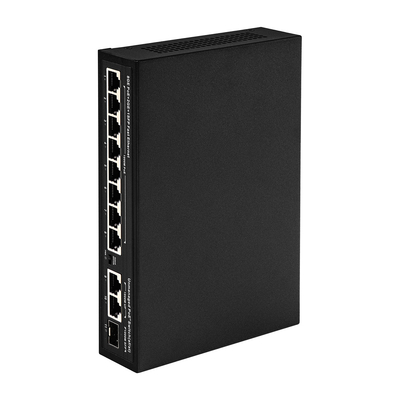 120W Μη διαχειριζόμενος διακόπτης POE 8 PoE 10/100/1000Mbps + 2 LAN 10/100/1000Mbps + 1SFP 100/1000M