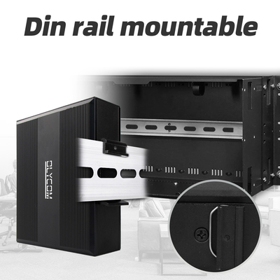 5 θύρες Gigabit Unmanaged POE Switch DC48-52V Διακόπτης Ethernet παροχής ενέργειας για εξωτερική χρήση