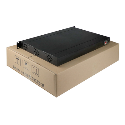24 θύρες Gigabit L2 Managed Switch 12 rj45 12 sfp 1U Rack-mount Ethernet Switch OEM/ODM