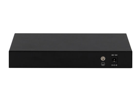 8 Θυρών 2.5G Δικτυακός Διακόπτης Μη Διαχειριζόμενος 10G Fiber DC12V Αθόρυβος Αυτόματης Προσαρμογής Ταχύτητας