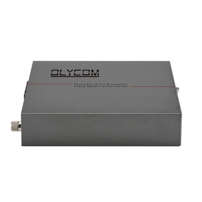 Μετατροπέας μέσων PoE Fast Ethernet Single-mode Fiber 30W Budget Unmanaged DC48V εισροή