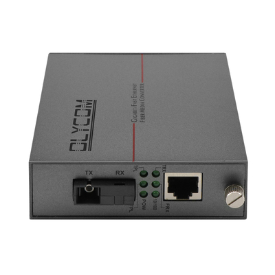 Μετατροπέας μέσων PoE Fast Ethernet Single-mode Fiber 30W Budget Unmanaged DC48V εισροή