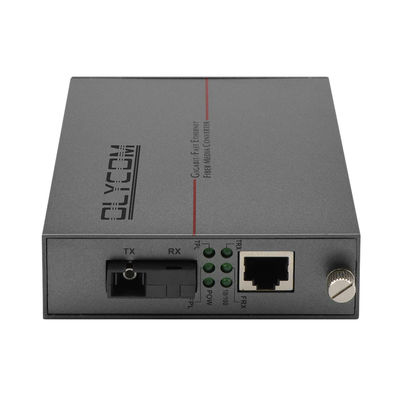 Μετατροπέας μέσων PoE με LFPT Fast Ethernet Single Mode Fiber 30W Budget DC48V εισροή