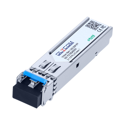 Συνεργαζόμενος με το Cisco 1.25g sfp δέκτης SM διπλής 1310nm LC οπτικός δέκτης