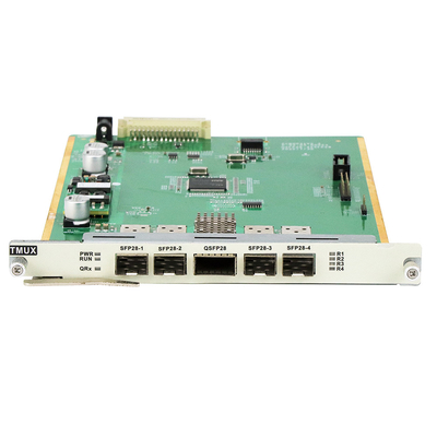 OM3800 100G TMUX πλακέτα 4*SFP28 έως 1*QSFP28 μη συνεκτική κάρτα πολλαπλασιασμού