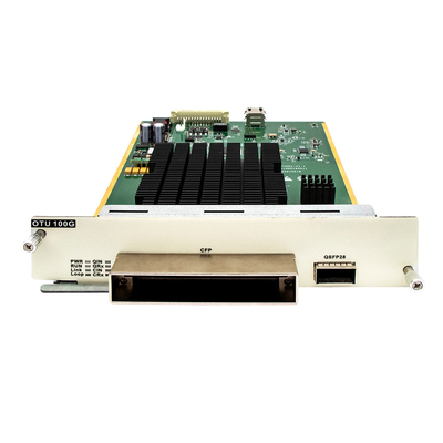 100G Συνεκτική κάρτα OTU 1*QSFP28 έως 1*DWDM 100G CFP DCO OEO Board C Band 50GHz