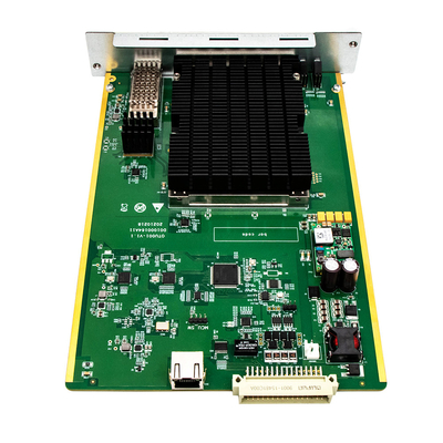 100G Συνεκτική κάρτα OTU 1*QSFP28 έως 1*DWDM 100G CFP DCO OEO Board C Band 50GHz