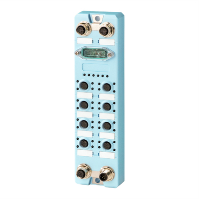 8 θύρες Industrial Gigabit Managed Switch 8x10/100/1000M M12 θύρες IP67 Αδιάβροχος σιδηροδρομικός διακόπτης Ethernet