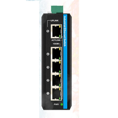 5 θύρες Gigabit WEB Διαχειριζόμενος διακόπτης 100/1000M Διαδικτυακός διακόπτης RSTP 802.1Q IP40 CE